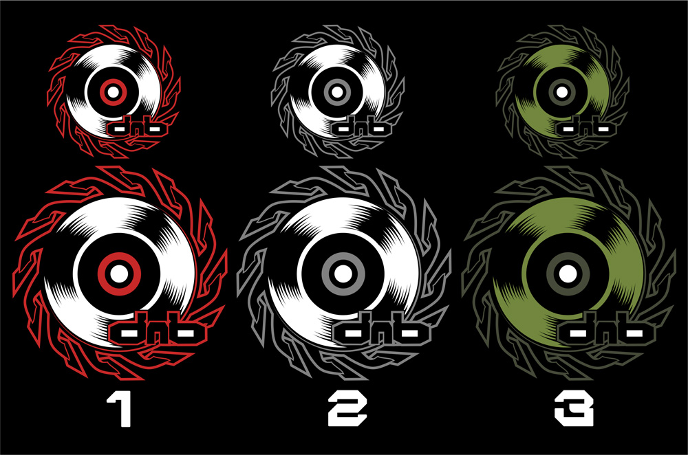 Mikina dnb, drum and bass klokanka Saw