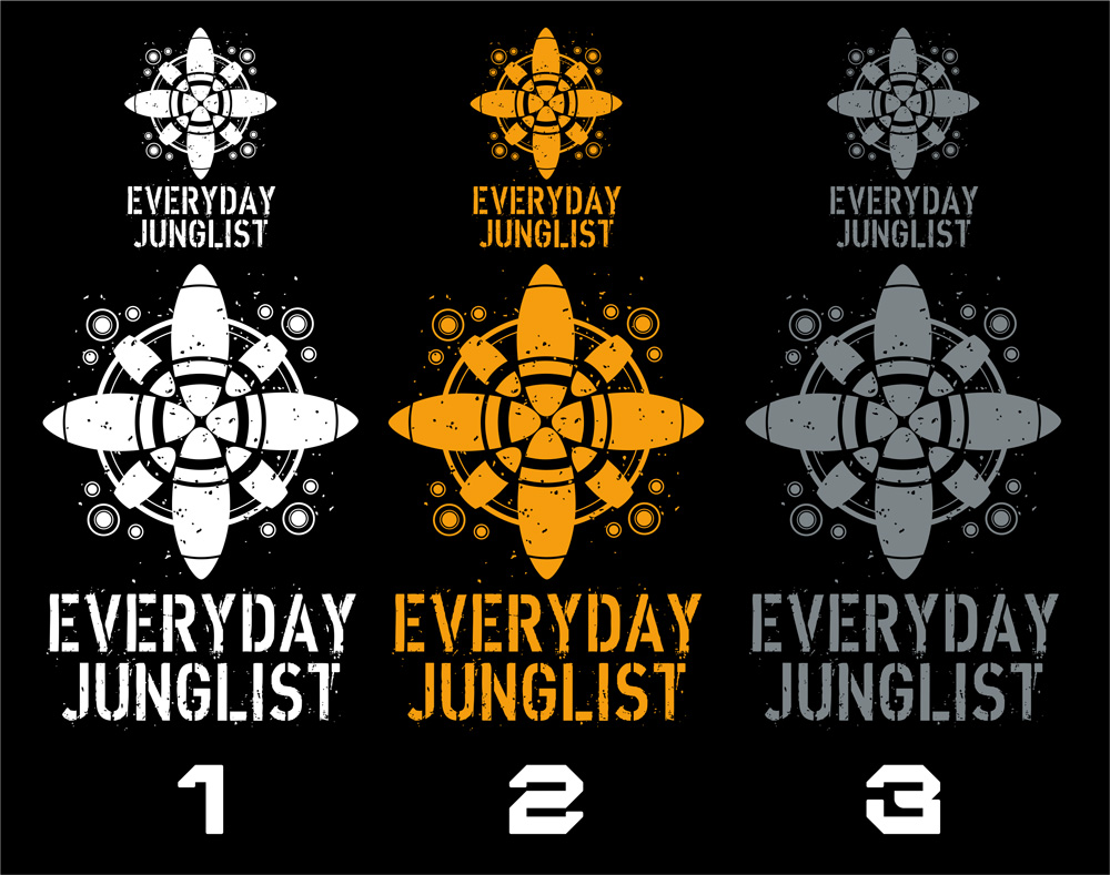 Mikina dnb, drum and bass klokanka Junglist