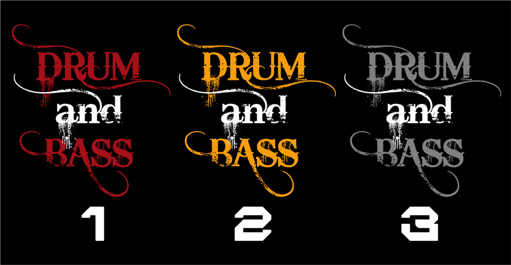 Taška přes rameno dnb, drum and bass 