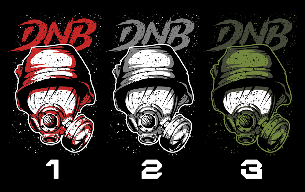 Mikina dnb, drum and bass klokanka