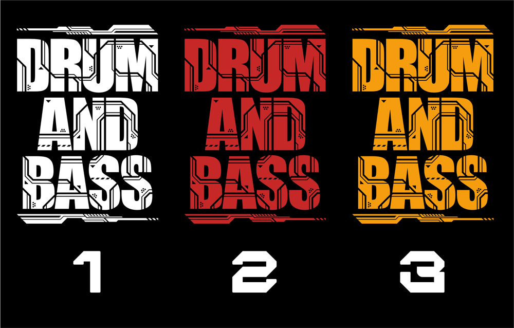 Mikina dnb, drum and bass klokanka