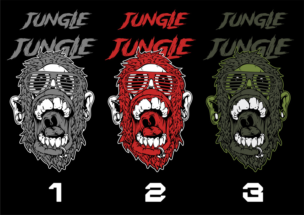 Mikina dnb, drum and bass klokanka Jungle 