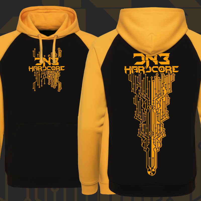 Mikina dnb, drum and bass klokanka