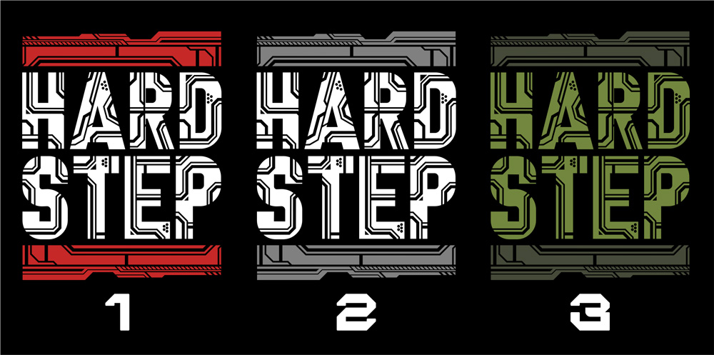 Mikina dnb, drum and bass klokanka Hardstep