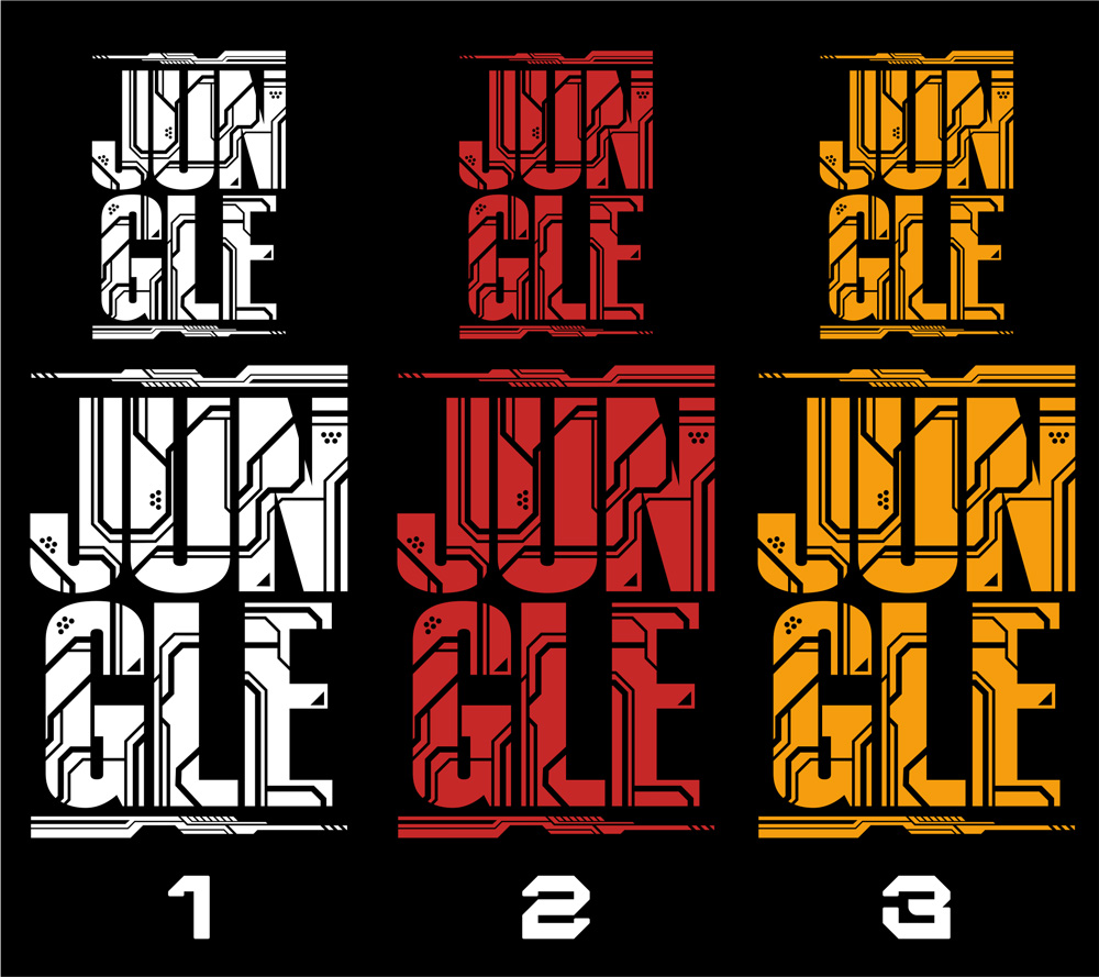 Mikina dnb, drum and bass klokanka Jungle