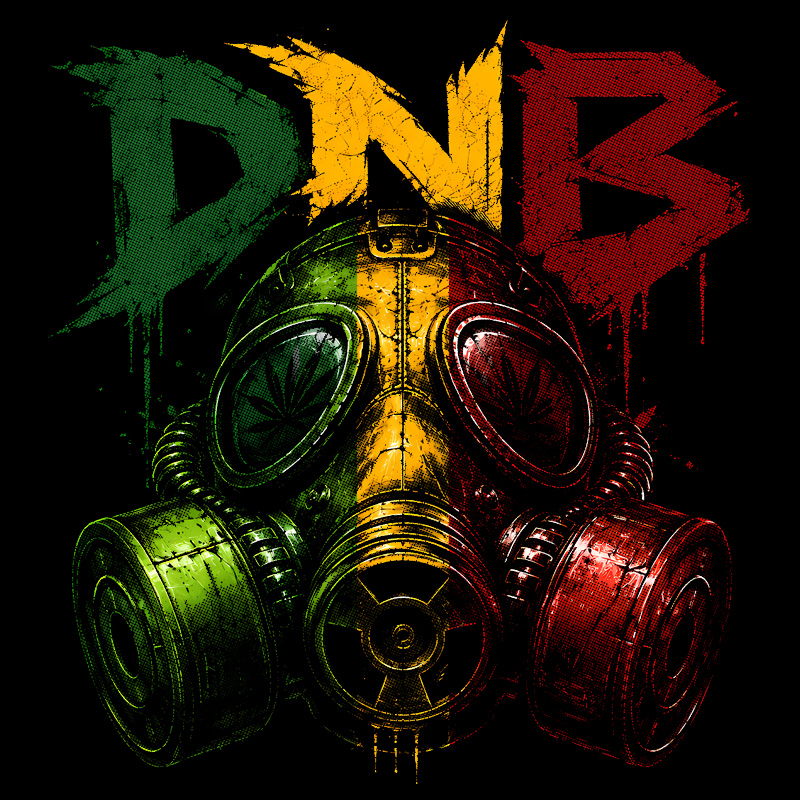 Tričko dnb, drum and bass pánské