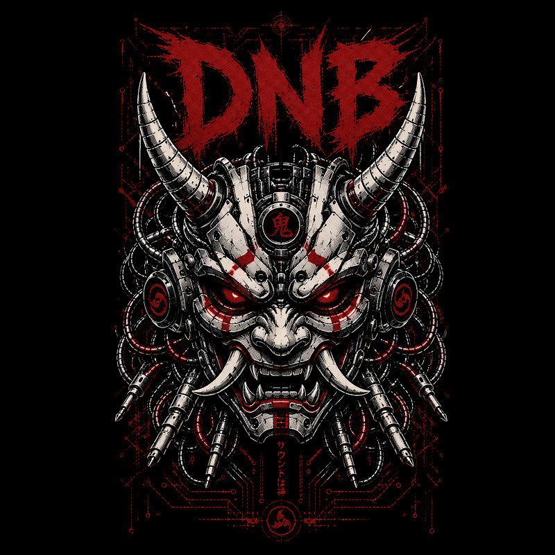 Tričko dnb, drum and bass pánské
