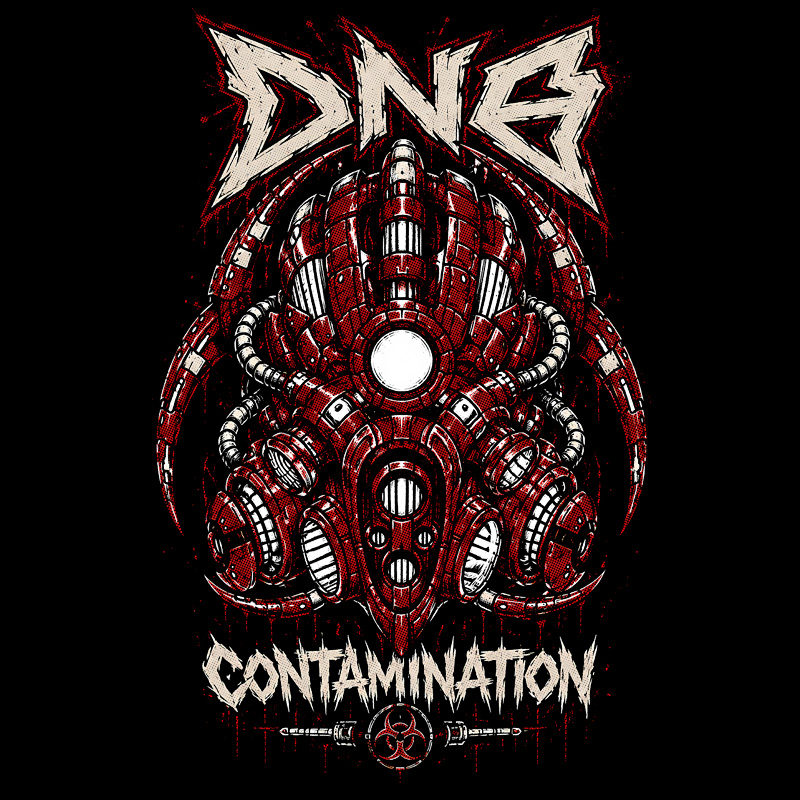 Tričko dnb, drum and bass pánské