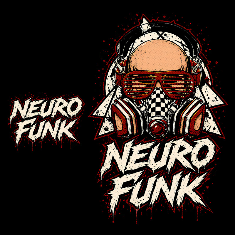 Tričko dnb, drum and bass pánské