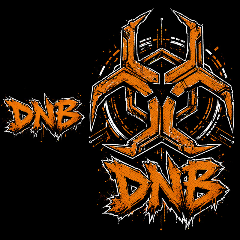 Tričko dnb, drum and bass pánské