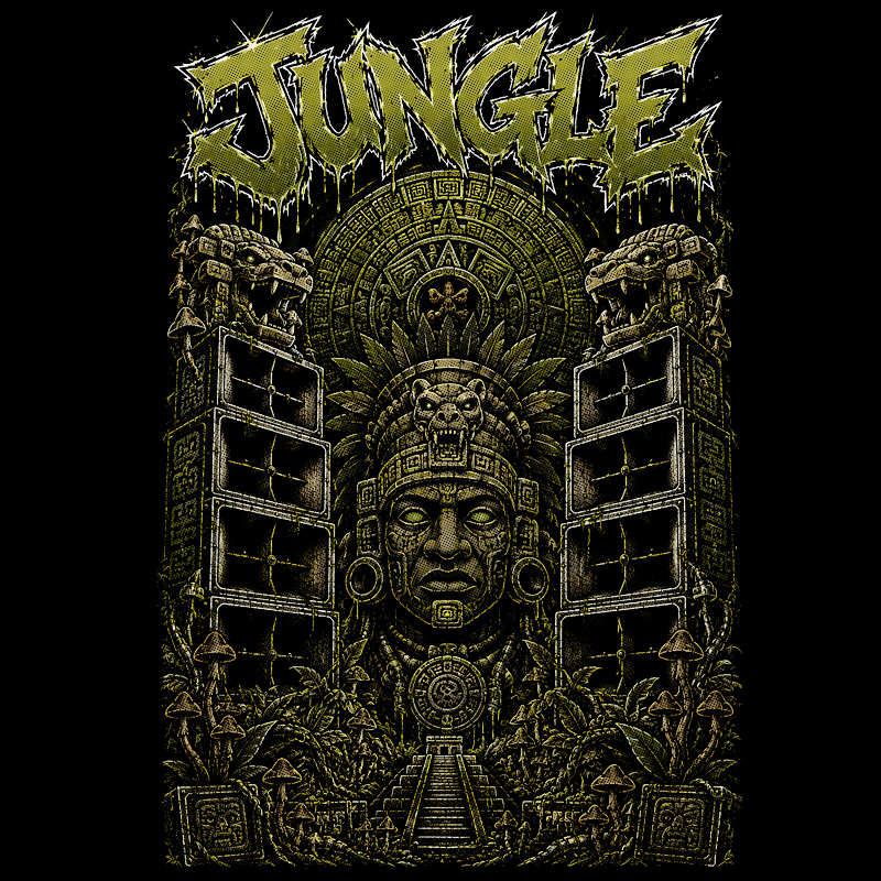 Tričko dnb, drum and bass pánské