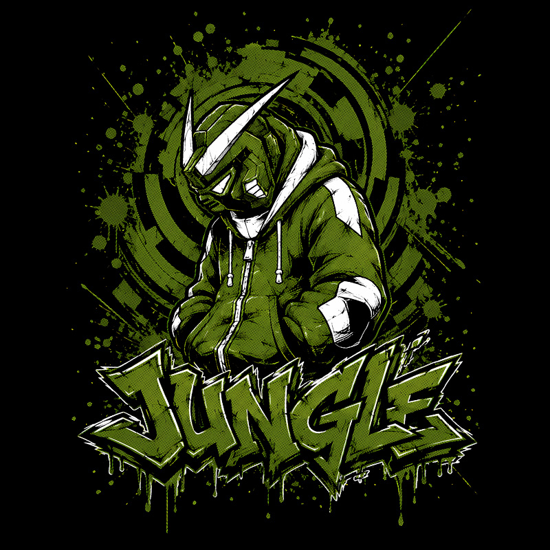 Tričko dnb, drum and bass pánské