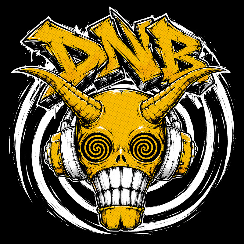 Tričko dnb, drum and bass pánské