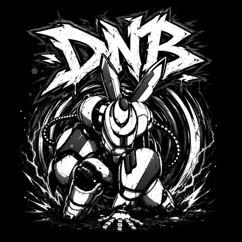 Tričko dnb, drum and bass pánské