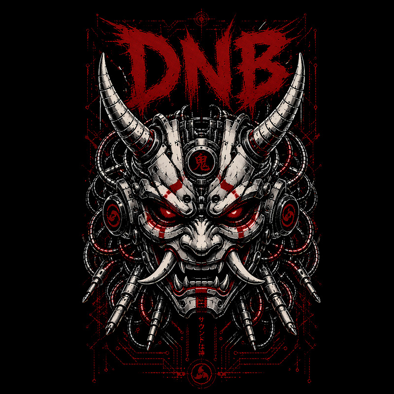 Tričko dnb, drum and bass pánské