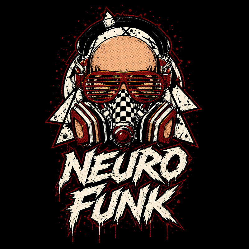Tričko dnb, drum and bass pánské
