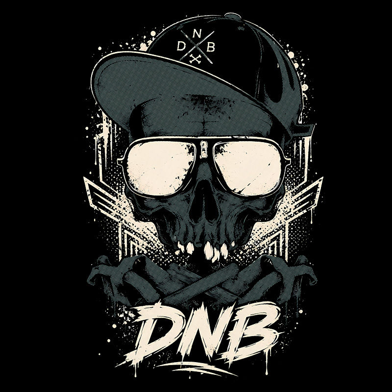 Tričko dnb, drum and bass pánské