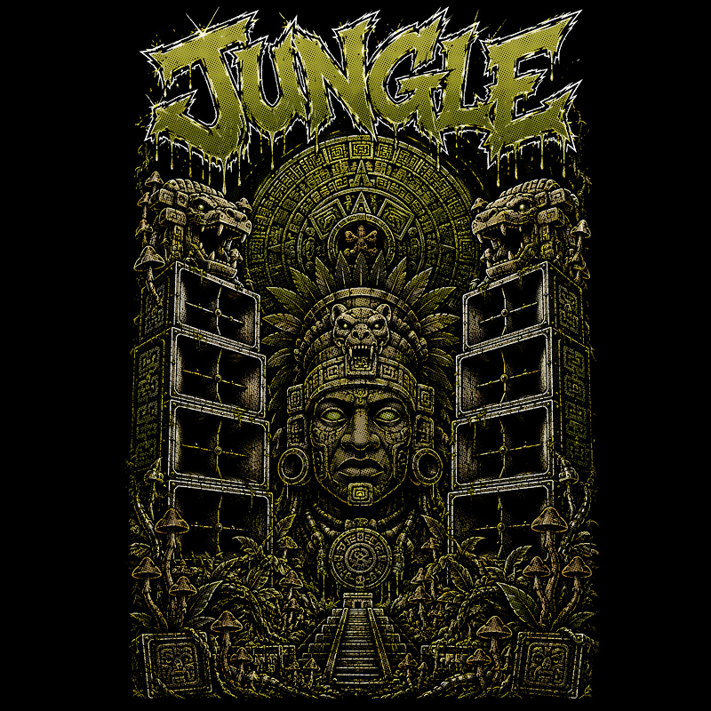 Tričko dnb, drum and bass pánské