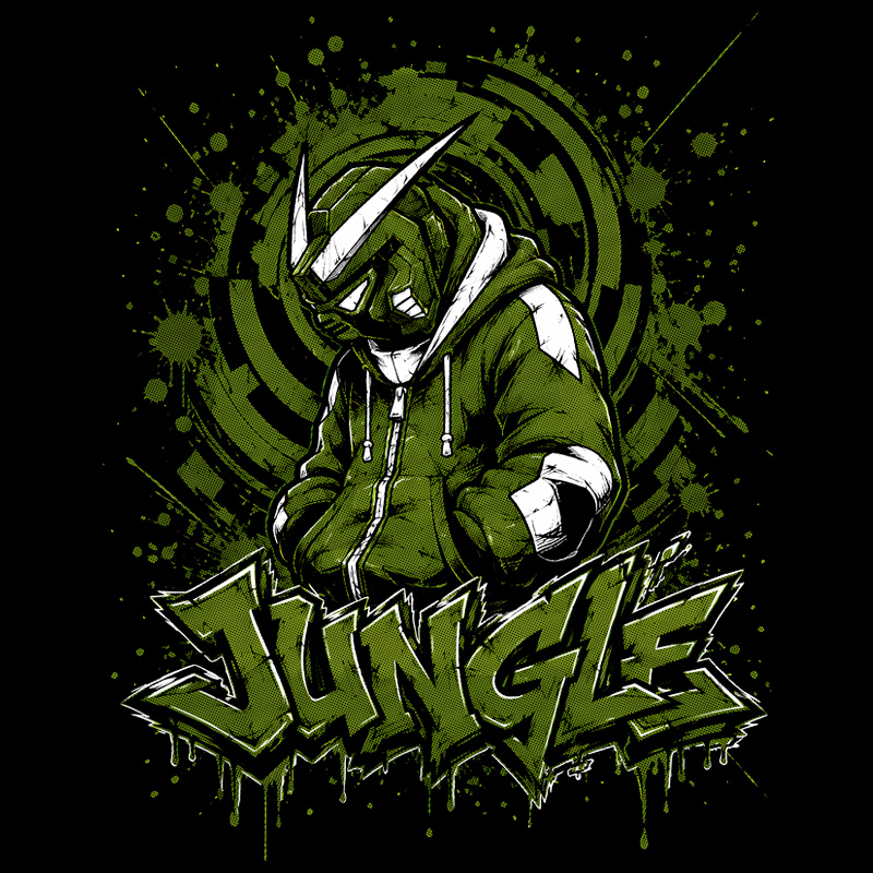 Tričko dnb, drum and bass pánské