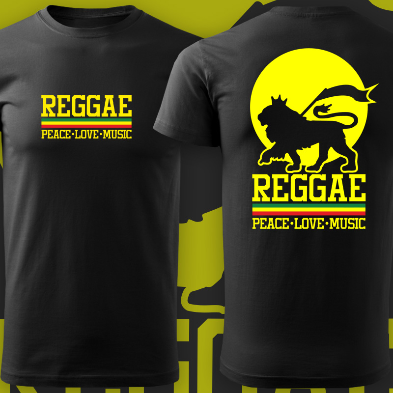 Tričko reggae pánské