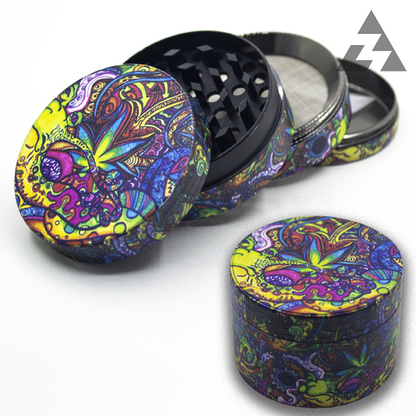 Drtička na bylinky motiv psychedelic