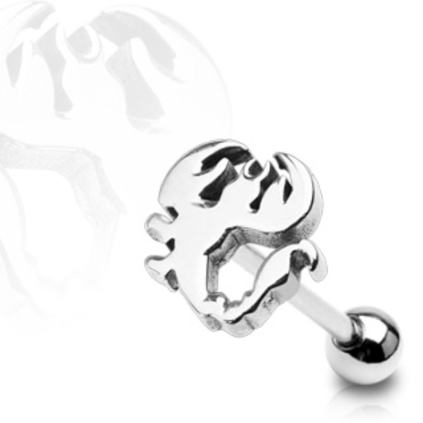 Piercing do jazyka 1,6x16x6mm
