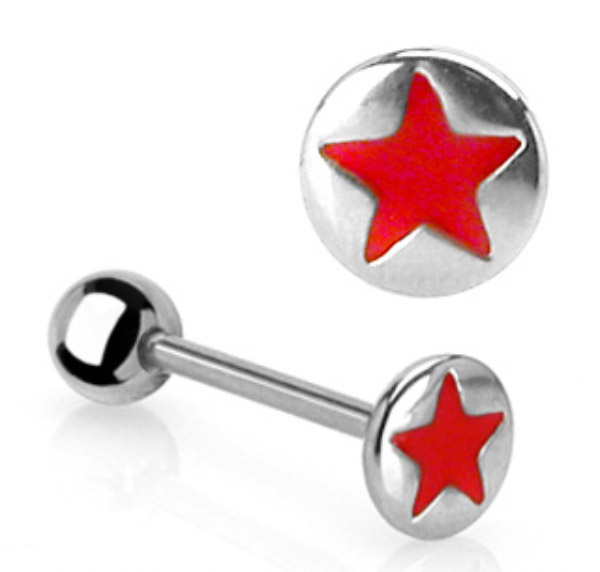 Piercing do jazyka 1,6x16x6mm