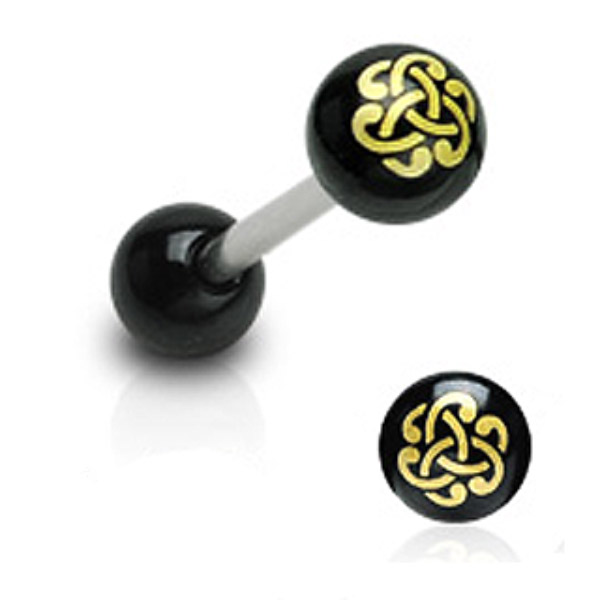 Piercing do jazyka 1,6x16x6mm