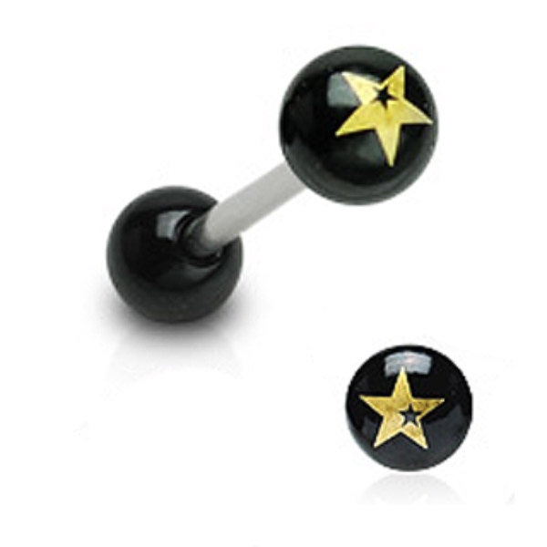 Piercing do jazyka 1,6x16x6mm