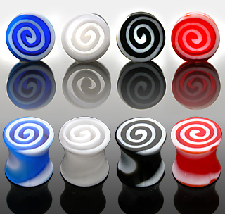 Plug do ucha 4 mm červená