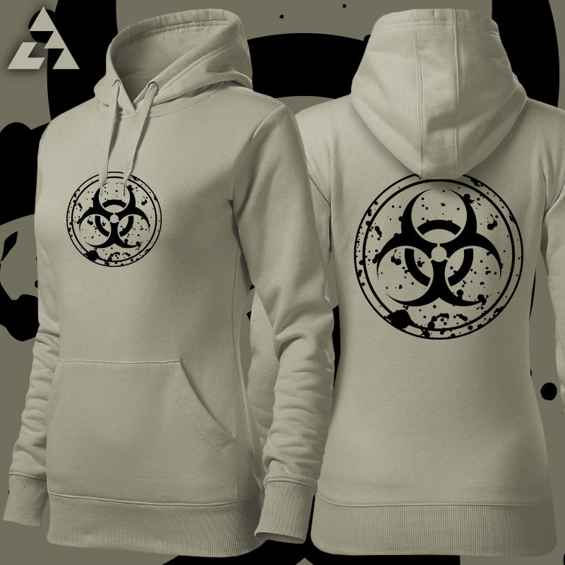 Mikina dámská tekno biohazard