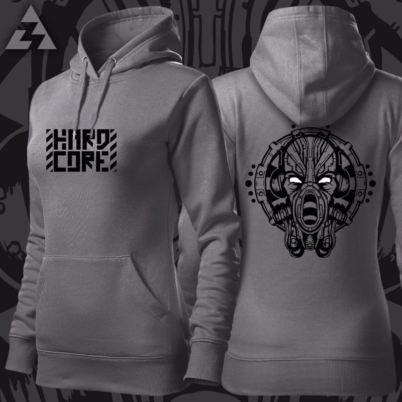 Mikina dámská tekno hardcore