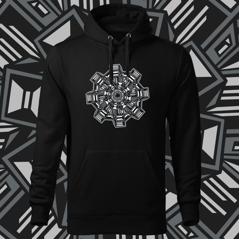 Mikina pánská tekno repro