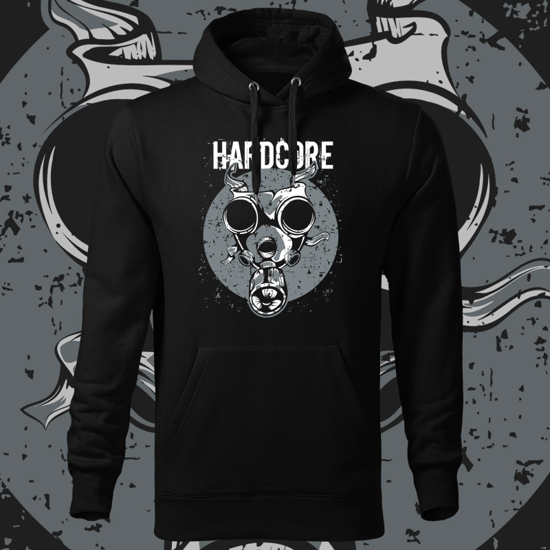 Mikina pánská tekno gasmask