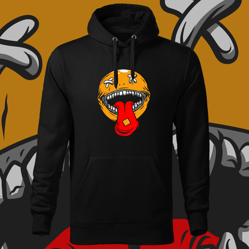 Mikina pánská tekno smile