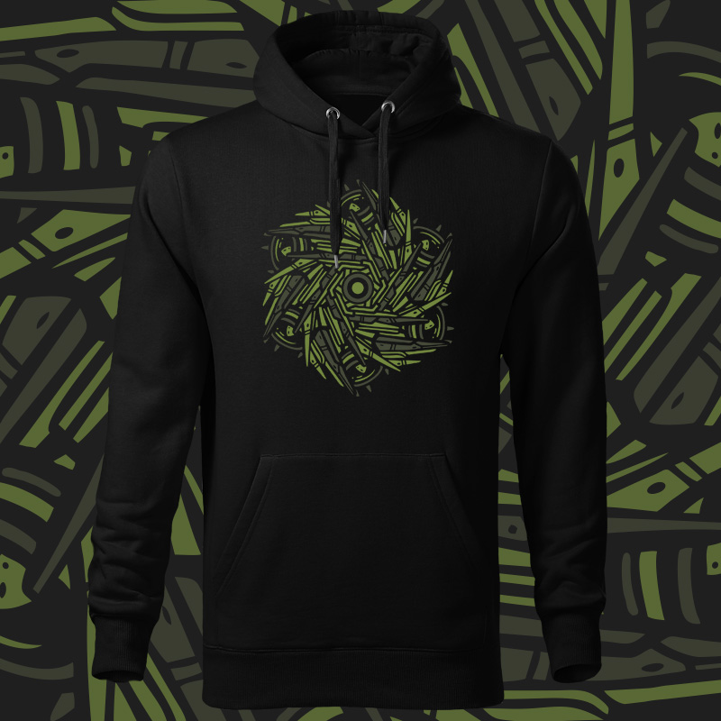 Mikina pánská tekno repro