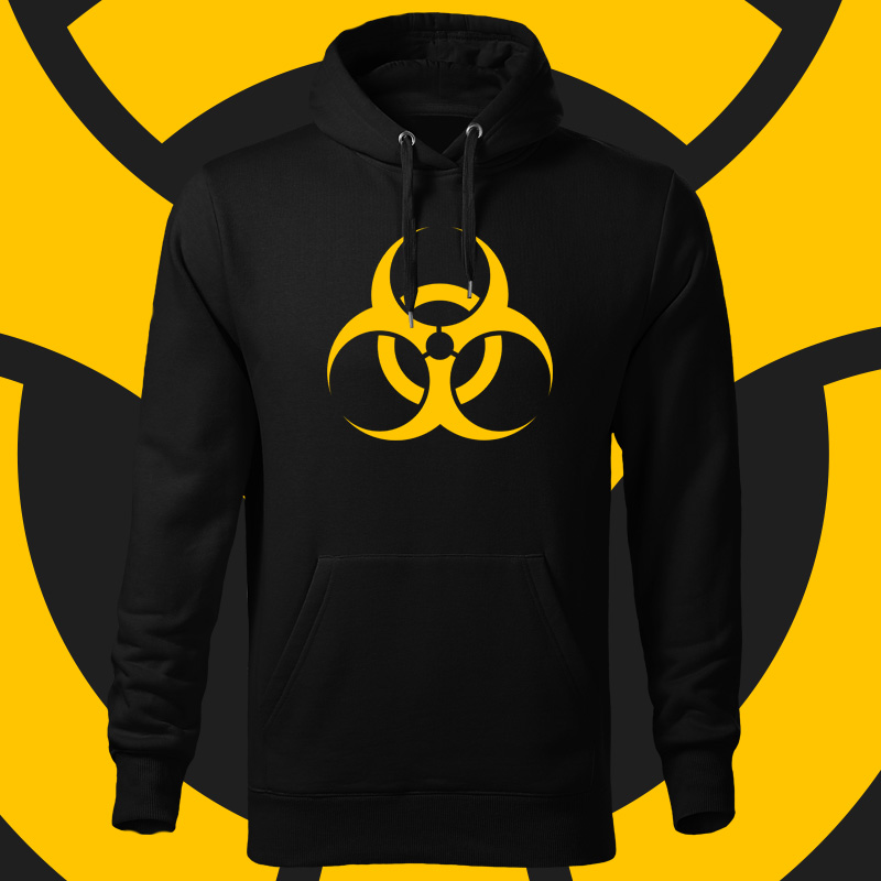 Mikina pánská tekno biohazard