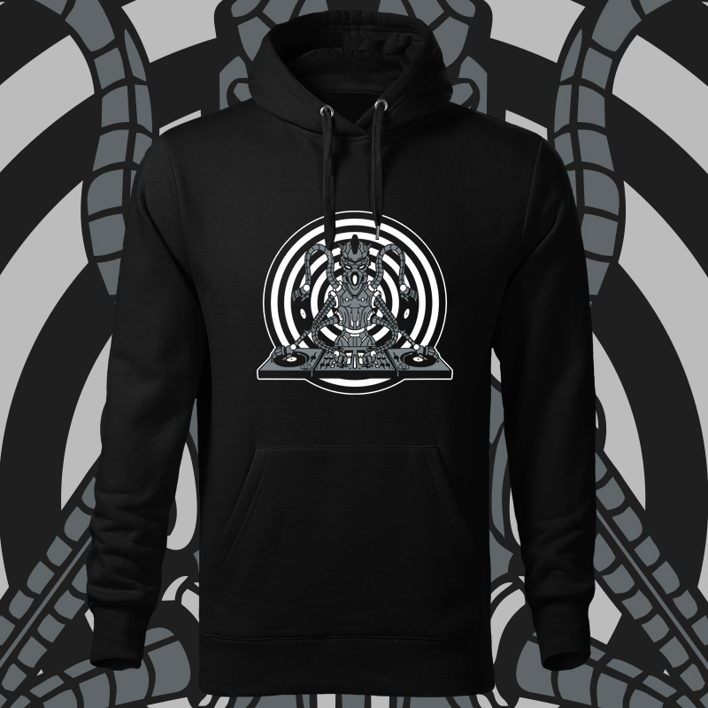 Mikina pánská tekno dj  