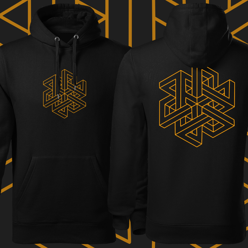 Mikina tekno pánská cube