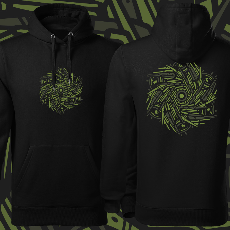 Mikina tekno pánská repro