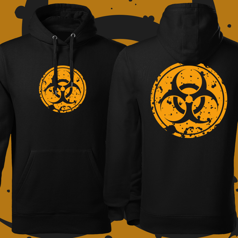 Mikina tekno pánská biohazard