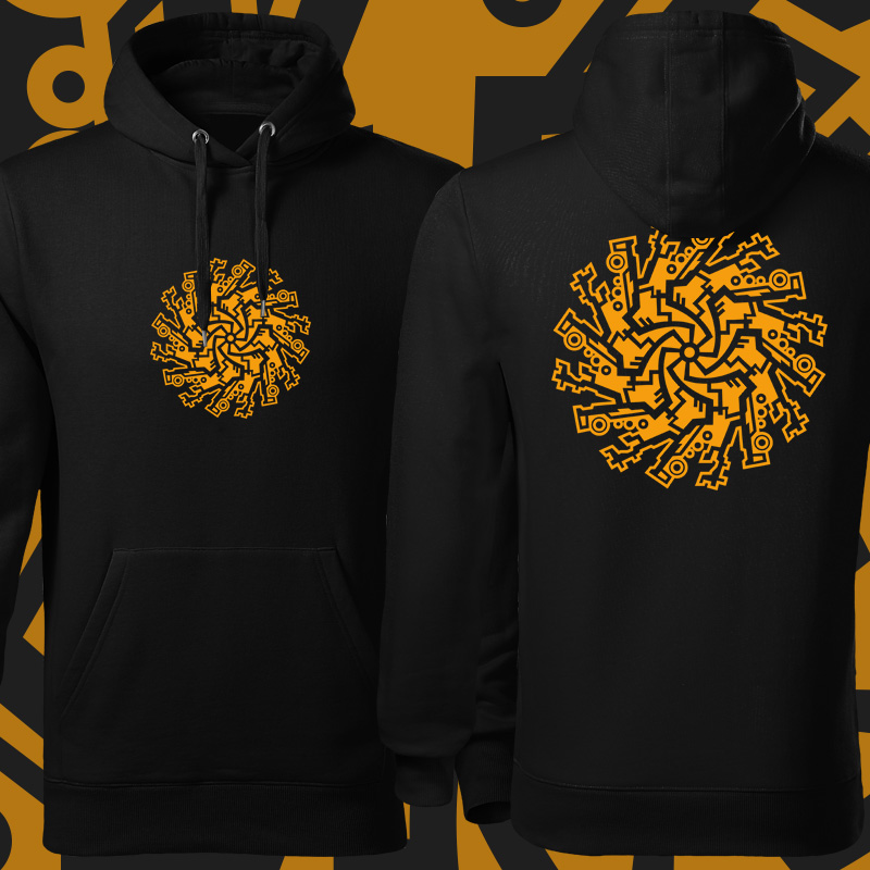 Mikina tekno pánská 