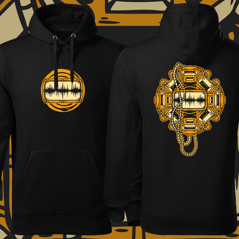 Mikina tekno pánská