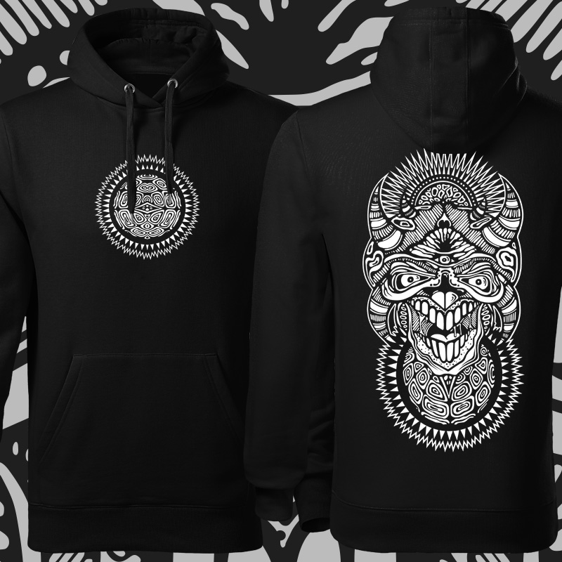 Mikina tekno pánská diablo