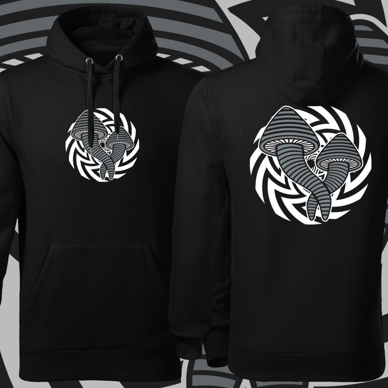 Mikina tekno pánská houby