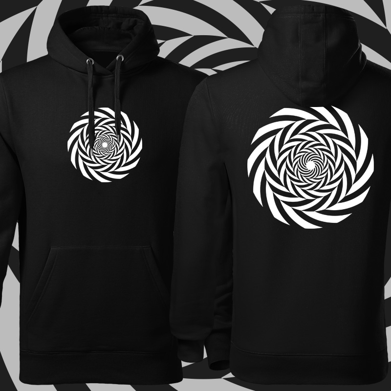 Mikina tekno pánská spiral