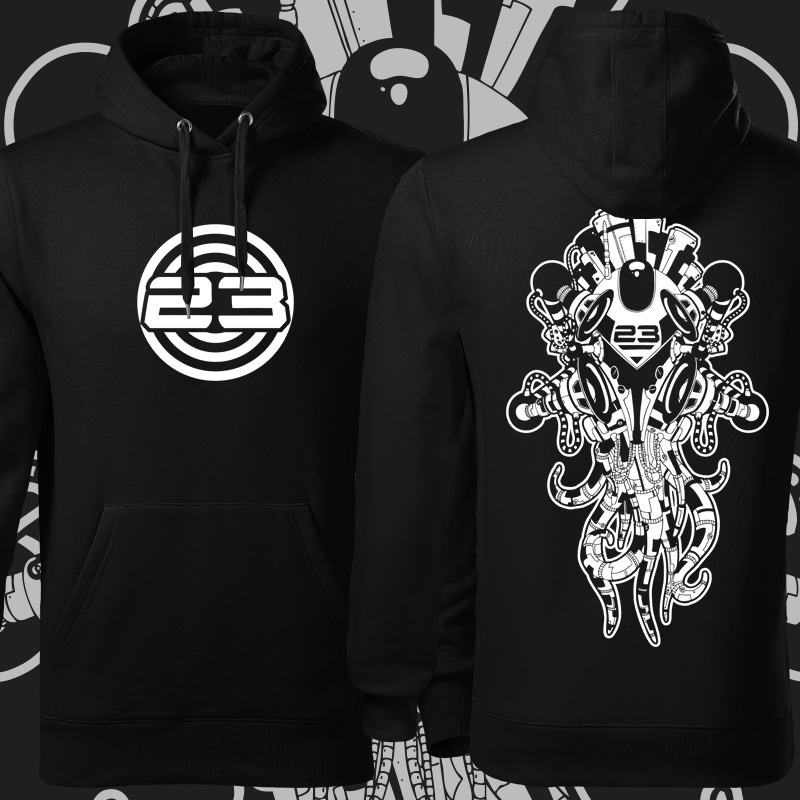 Mikina tekno pánská octopus