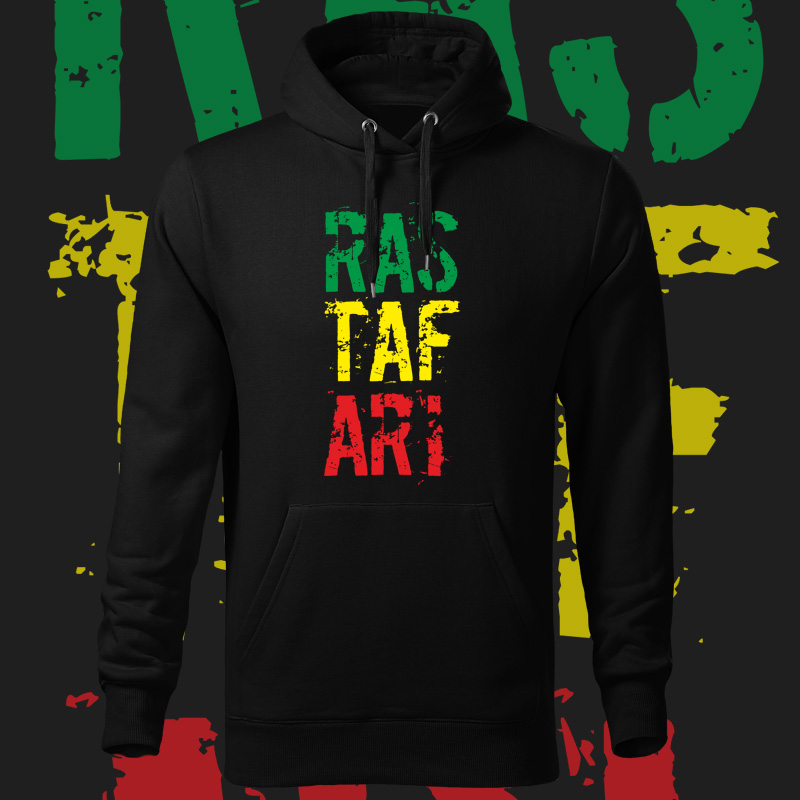 Rasta reggae mikina rastafari