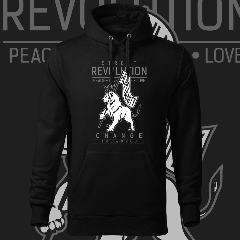 Rasta reggae mikina revolution