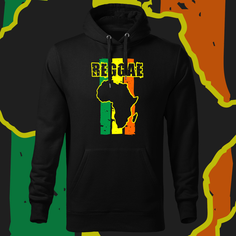 Rasta reggae mikina africa